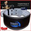 Sportech Italia Cintura Pesistica Sportech in ecopelle Body Building Palestra Sollevamento Pesi