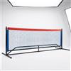 Rete Pickleball Portatile, Set Rete Esterna Regolamentare 670x100x92 cm