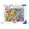 Ravensburger - Puzzle 1000 Pezzi Pokémon Challenge, Adulti 14+ 70x50cm | Puzzle