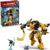 LEGO NINJAGO Battle Mech Spinjitzu di Arin - Action Figure Snodabile con Parti S