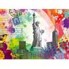 Ravensburger New York Postcard 500 Piece Jigsaw Puzzle for Adults - 12000368 - H
