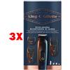 Gillette 3 X King C Gillette Regolabarba Con 3 Pettinini