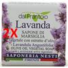 NESTI 2 X Nesti Dante Saponetta Dal Frantoio Lavanda 100 Gr Con Estratto Olio Oliva