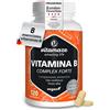 Vitamaze - amazing life Vitamina B Complex Forte +140 Mg de Tutte le Vitamine Gruppo B, 120 compresse pe