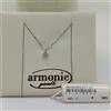 ARMONIE GIOIELLI ARMONIE COLLANA DONNA PUNTO LUCE IN ORO BIANCO 18KT E DIAMANTE DA 0.04 (0653)