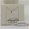 ARMONIE GIOIELLI ARMONIE COLLANA DONNA PUNTO LUCE IN ORO GIALLO 18KT E DIAMANTE DA 0.04 (0654)