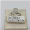 ARMONIE GIOIELLI ANELLO SOLITARIO IN ORO 18KT E DIAMANTE NATURALE 0.10 ct (0652)