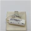 ARMONIE GIOIELLI ANELLO SOLITARIO IN ORO 18KT E DIAMANTE NATURALE 0.09 ct (0651)