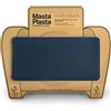MastaPlasta Kit Riparazione Pelle Autoadesivo per Divano e Auto - Blu Notte 20×10cm | Toppe all-in-one MastaPlasta per riparazione pelle. Qualità da tappezzeria, senza attrezzi