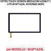 VETRO TOUCH SCREEN MEDIACOM AZIMUT 3 LITE M-SP1AZ4L SCHERMO NERO