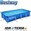 Bestway Piscina Fuori Terra cm 400x211x81 Rettangolare con Bordi - 5700L, Blu