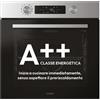 Candy Moderna CA6 N3B1HTX 78 L Nero, Acciaio inox