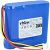 vhbw Batteria per Moneual MR6500 MR6800 RB-MIe-01 MR7700 1400mAh 12,8V
