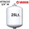 VAREM Vaso di espansione Varem LC CE LT. 25 Membrana espansione autoclave acqua calda