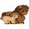 THUN - Cavallo con Puledro Presepe Classico 53CM