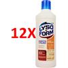 LYSOFORM 12 X Lysoform Casa Disinfetta E Pulisce Superfici Delicate 1100 Ml
