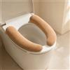 Copriwater Adesivo in Flanella, Memory Foam 42x38 cm per WC