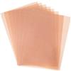 Sizzix Plastica termoretraibile metallizzata Sizzix Surfacez, A4, oro rosa, 10 fogli