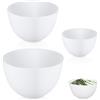 DOITOOL Set 3 Ciotole in Silicone Morbido 5.24" X 3.35" Per Mescolare Maschere F