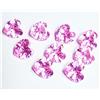 Zaffiro Rosa Forma Cuore Loose Gemma 6x6 MM Misura 9 Pezzi Lotto Con Omaggio