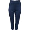 Marina Rinaldi Donna Navy Odette Dritto Pantaloni Taglia XXL Nwt