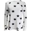 Terez Donna Bianco Stars Lamina T-Shirt #22237773 x-Small Nwt