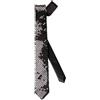 W WIDMANN MILANO Party Fashion - Cravatta con paillettes, accessorio scintillante per costumi da discoteca, feste e Carnevale