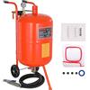 VEVOR Sabbiatrice ad Alta Pressione 75,7 L, Kit di Sabbiatura ad Aria 60-110 PSI, Serbatoio Abrasiva Portatile con 4 Ugelli in Ceramica Separatore Olio-Acqua per Rimuovere Vernice, Macchie, Ruggine