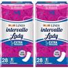Lines Intervallo Lady Maxi, Proteggislip Distesi, 28 Pezzi (Confezione da 2)