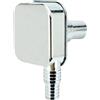 GOPLAST SRL Sifone esterno per lavatrice scatolato in ABS cromato cromo