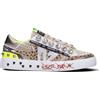 Emanuelle Vee Sneakers Donna Maculato Pelle Naturale, Tessuto