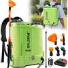SYLSTAR Pompa Irroratrice 12L, 5.5Bar Pompa a Spalla a Batteria Compatibile con