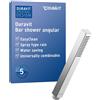 Duravit Universal Doccia a mano, Doccetta stick con getto Rain, Mano x5sp