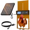 OKKÖBI Okkobi Porta Automatica Pollaio Solare - Porta Pollaio con telecomando, Timer e
