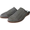 MATT BERNSON Infradito Raffia Finch Grigio Ash #MB073 NUOVO