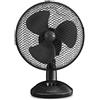 TROTEC Ventilatore da tavolo TVE 8-25 Watt, oscillazione 90°, 2 livelli, Ø 23 cm, molto silenzioso, nero
