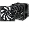 ARCTIC F12 (5 Pezzi) 120 mm Ventola PC Basso Livello Rumore Cuscinetto Fluido Dinamico