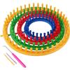 Creativ Set di 4 anelli per lavorare a maglia.