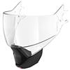SHARK, visiera casco Evojet incolore A.R A.B homologué + menton noir mat