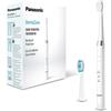 Panasonic EW-DM81-W503 Spazzolino Elettrico, 2 Testine Incluse, Timer, 2 Modalità di Funzionamento, Design Ergonomico, 31000 Movimenti al Minuto, Bianco