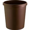 helit H6106175 - Cestino the german 30 litri marrone