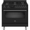 Bertazzoni LA GERMANIA MPL96L1ENNC CUCINA A GAS 90CM 6 FUOCHI FORNO ELETTRICO 11 FUNZIONI