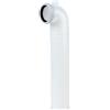 Gomito di scarico WC a parete nascosto materiale HDPE per scarico efficiente