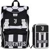 Seven Zaino Estensibile Scuola Seven Juventus + Astuccio 3 zip - Novità 2026/2027
