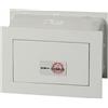 Arregui Domus 271300 Cassaforte a Muro a Chiave, Grigio Chiaro