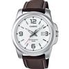 Casio Orologio Uomo Casio Pelle Timeless Solo tempo Marrone MTP-1314L-7AVDF
