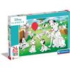 CLEMENTONI MAXI PUZZLE DA 24 CARICA DEI 101