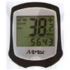 MvTek CICLOCOMPUTER 9 FUNZIONI NERO/GRIGIO CON FILO 304350330