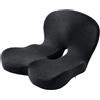 Cuscino per sedia da ufficio con supporto lombare e lombare, ideale per