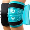 Does not apply Impacco Ghiaccio Gel Riutilizzabile per Ginocchio - Fascia a Doppio Tessuto Con
